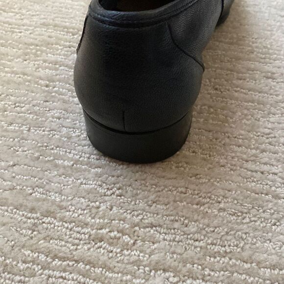 Bally of Switzerland Mens Savoya Black Leather Shoes, Size 9.5 - Picture 7 of 16